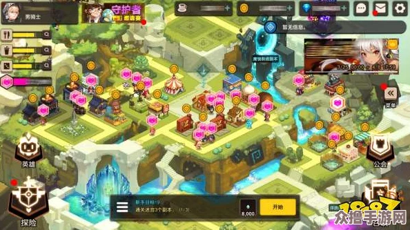坎公骑冠剑：浮游城建筑艺术全解析，打造梦幻领地独家攻略