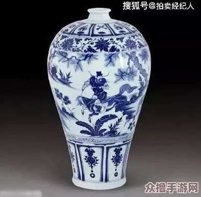 青花鸳鸯戏水纹梅瓶：古董收藏市场价格走势及投资前景分析