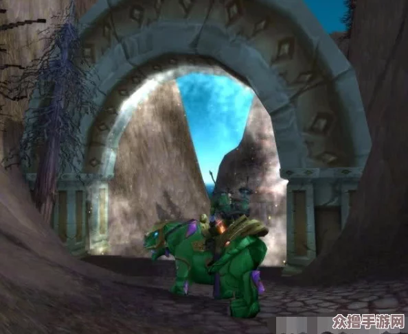 《魔兽争霸》中探索隐秘之地：揭秘唯一可雇佣蓝龙的神秘地图场景