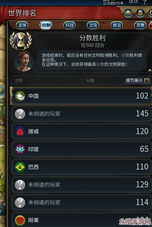 文明6各难度级别中哪个更适合新手轻松上手体验